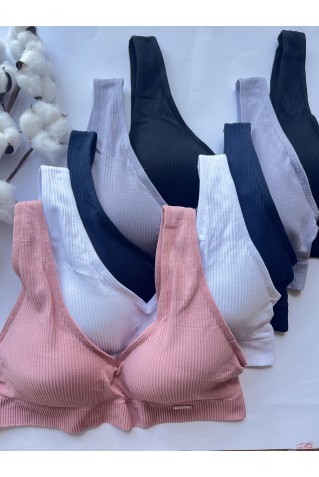 Топ на широкой резинке со съемным вкладышем Ouno 122